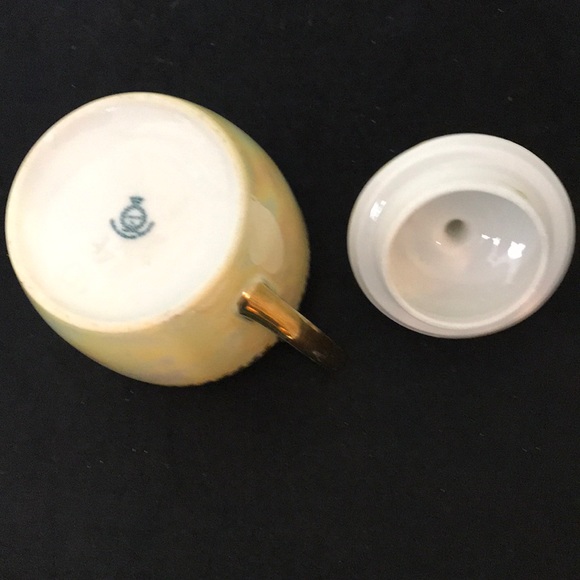 Union K Porcelain Lusterware Sugar Bowl - Picture 6 of 7